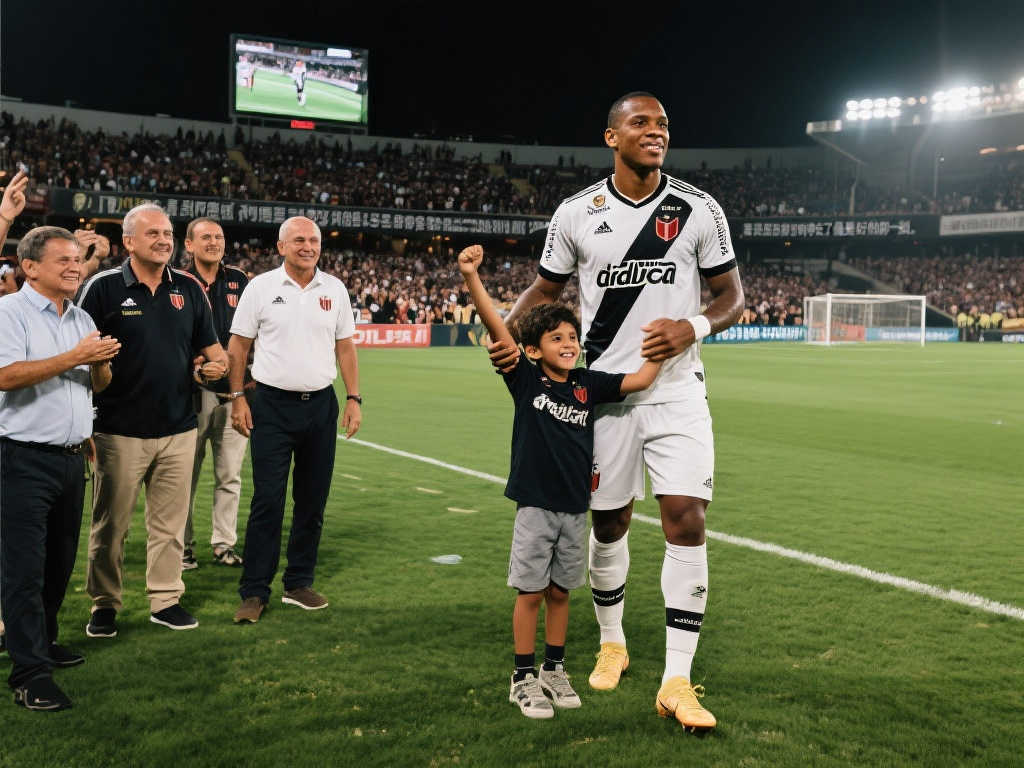 阿德里亚诺告别赛闪耀全场，携手儿子与罗马里奥共献进球